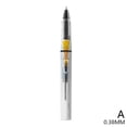 thumbnail image 1 of seebee Fountain Style Gel Pen, Replaceable Ink Sac, 0.38mm Needle Tube Tip, Transparent, 1 Count, 1 of 6