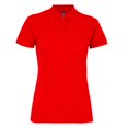 thumbnail image 1 of Asquith & Fox Womens Short Sleeve Performance Blend Polo Shirt, 1 of 2