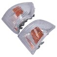 thumbnail image 3 of Wing Mirror Indicator Light Cover, High Strength 1 Pair Wing Mirror Indicator Light Lens  Clear Cover  For Business Car, 3 of 8