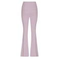 thumbnail image 4 of Timegard Workout Legging for Women High Waist Slim Fitting Bell Bottom Basic Yoga Trousers Solid Color, 4 of 4