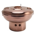 thumbnail image 3 of Stainless Steel Charcoal Hot Pot,Chinese Style 410 Stainless Charcoal Small Hotpot Chinese Charcoal Hot Pot High-Precision Functionality, 3 of 8
