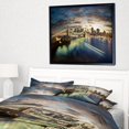 thumbnail image 5 of Design Art New York Sous Un Ciel Nuageux  Sur Toile Encadrée, 5 of 5