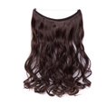 thumbnail image 2 of Fil Invisible Sans Clips Extensions de Cheveux Miracle Secrets Postiches Cheveux Synthétiques Soyeux, 2 of 6