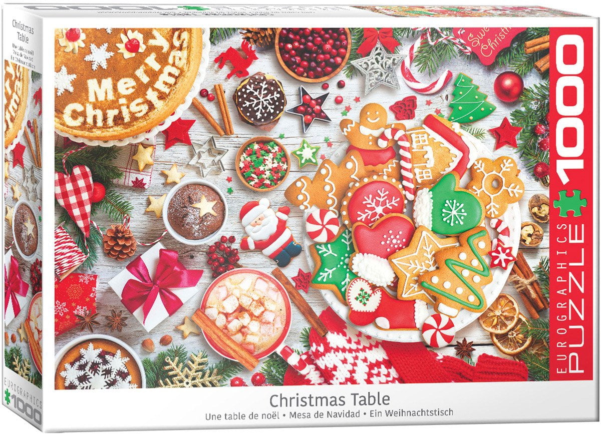 Eurographics - 1000 Piece Puzzle (Christmas Table)