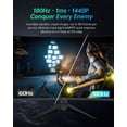 thumbnail image 3 of Refurbished KTC H32S17 32" Curved Gaming Monitor, 2K 1440P, 185Hz Refresh Rate, 1ms Response Time, HDR10, FreeSync Premium, Black, 3 of 3