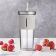 thumbnail image 4 of TIELUTT 700ML Acrylic Travel Tumbler with Lid and Straw Insulated Double Wall Reusable Mugs Bulk for Kids Metal Cups Set 6 and Coffee Mug Set Teal Cups for Kitchen Porcelain Mugs Bulk, 4 of 4