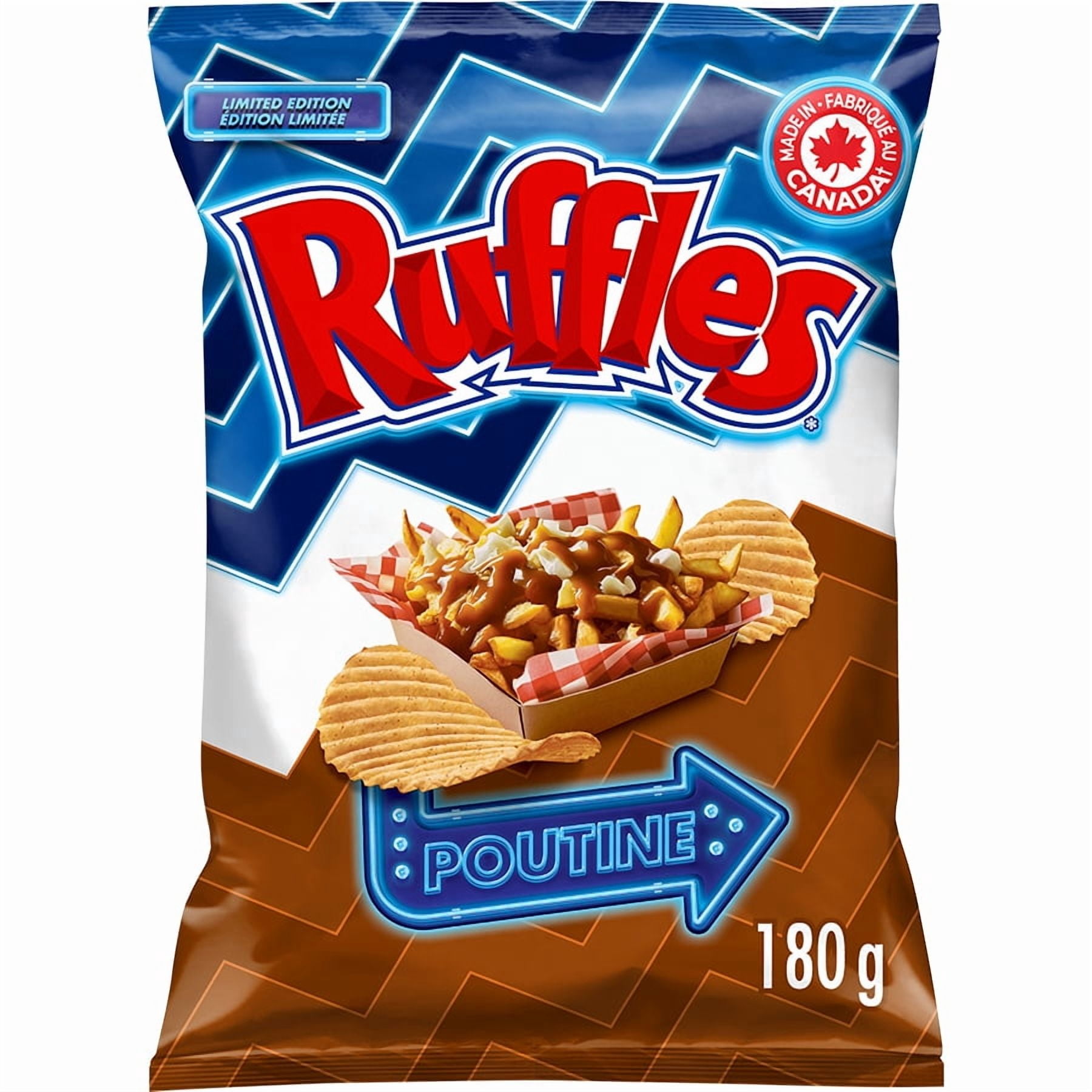 Ruffles Poutine flavoured Potato Chips
