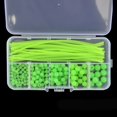thumbnail image 1 of Mosiee 171 Pcs Perles Rondes 4-8Mm Brillantes pour Monture Leurre de Pêche en Mer Leurres Leurres Flotteurs Accessoires de Pêche Portatifs, 1 of 6