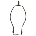 thumbnail image 3 of FUTUREORYY 1Pack Horn Shape Lamp Shade Support in Coffee for Floor Lamp with Classic Design, 3 of 8