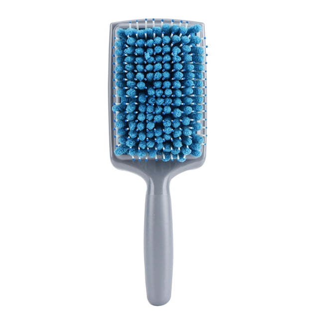 Hair Drying Comb Blue Absorbent Anti-Dandruff Anti-Radiation Hair Paddle Brushes