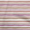 thumbnail image 1 of oneOone Rayon Brown Fabric Stripes Fabric For Sewing Printed Craft Fabric By The Yard 56 Inch Wide, 1 of 4
