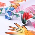 thumbnail image 4 of Colorful Floral Oval Tablecloth 60"x84" Spring Summer Waterproof Table Cover, Perfect for Dining, Kitchen Parties, Picnic, Camping, 4 of 6