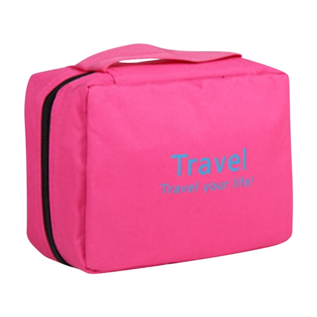 Large Capacity Travel Toiletries Bag Hook Type Portable Toiletries Makeup Bag
