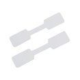 thumbnail image 2 of 300 Pcs Étiquettes Adhésives pour Bijoux, Étiquettes de Prix Vierges, Bague Carrée, Collier, Attelle, Étiquettes de Prix pour Magasin, Centre Commercial, Bureau, Blanc, 2 of 8