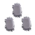 thumbnail image 3 of OULII 3Pcs Grey Dry Erase Erasers Board Cleaner Whiteboard Eraser Classroom, 3 of 7
