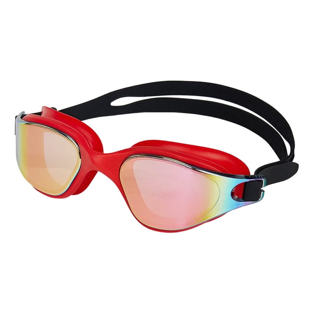 Lunettes Antibuée de Meilleure Qualité, Monture Complète, Grand Angle, Lunettes de Natation, Lunettes en Silicone Ajustables