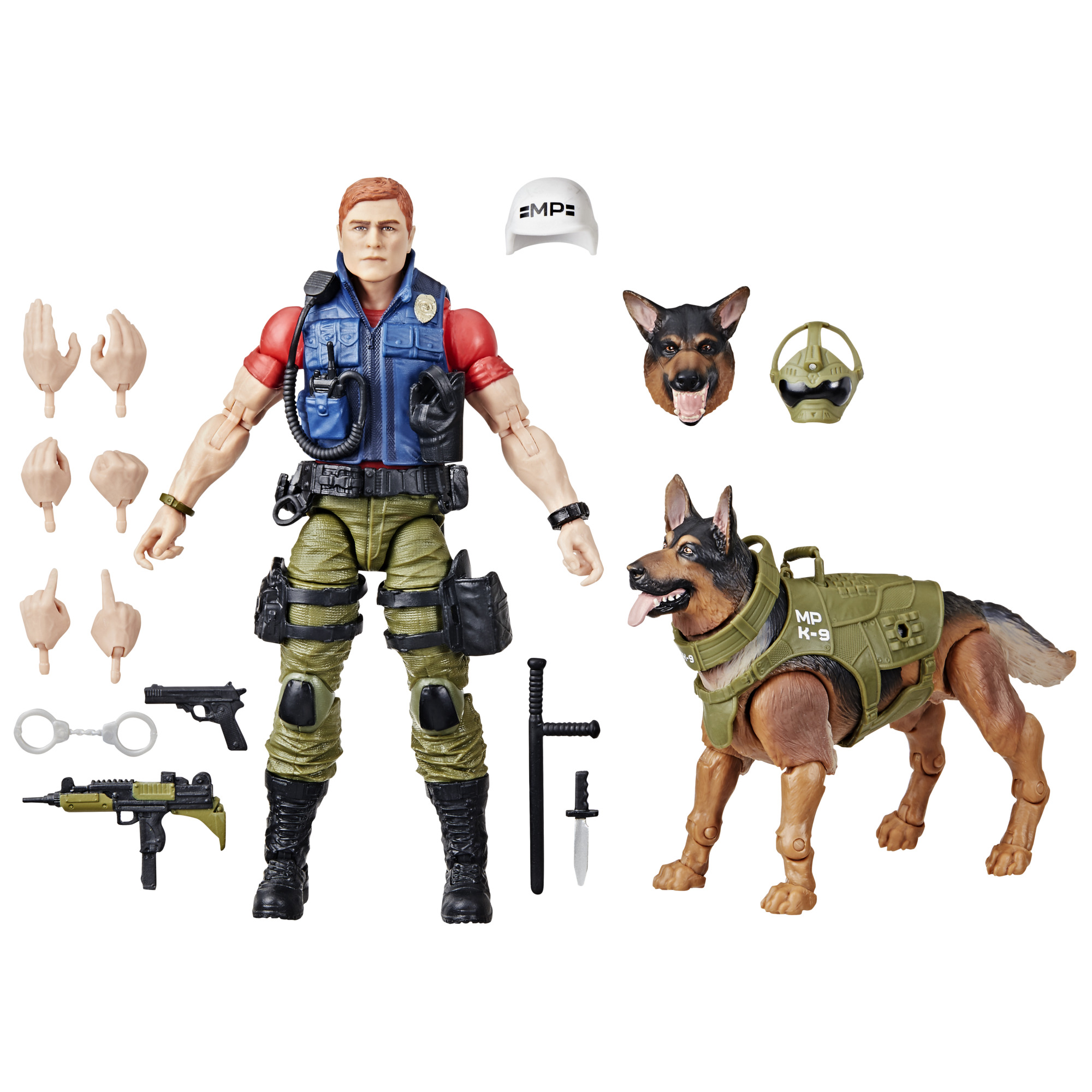 G.I. Joe Classified Series #157, Christopher "Law" Lavigne & Order Action Figure & Dog