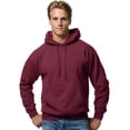 thumbnail image 1 of Hanes Mens ComfortBlend EcoSmart Pullover Hoodie Sweatshirt, XL, Maroon, 1 of 3