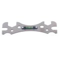 thumbnail image 2 of Special Wrench,   Bathroom Wrench Sliver Rust Prevention Electroplated  Stainless Steel Non Deformable  For Washing Machine Taps, 2 of 8