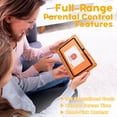 thumbnail image 3 of Kids Tablet, Contixo V8 7‚Äù Toddler Tablet, Android Tablet with Case, Learning Games Included, Parental Control Family Link, WiFi Dual Camera, Teacher Approved Tablet for Kids, Orange, 3 of 3