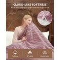 thumbnail image 3 of Bingirl Thick Tufted Sherpa Queen Heated Blanket with 10 Heating Levels and 10 Time Settings, ETL Certified, Fast-Heating, 84×90 Inches, Pink, 3 of 8