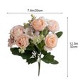 thumbnail image 3 of Wzzjkit Artificial Flowers for Outdoors, Fake Realistic Flowers with Plastic Plants Spring Decor, Handheld Faux Flowers for Outside Window Box Front Porch Planter Decor, 3 of 8