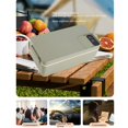 thumbnail image 4 of Electric Lunch Box Food Heater, Heated Lunch Box Portable Food Warmer, 1L Stainless Steel Containers, Cordless Heating Leakproof Heated Box for Car, Truck, Office, Travel Use, 4 of 7