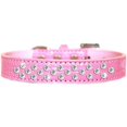 thumbnail image 1 of Sprinkles Clear Jewel Croc Dog Collar Light Pink Size 16, 1 of 1