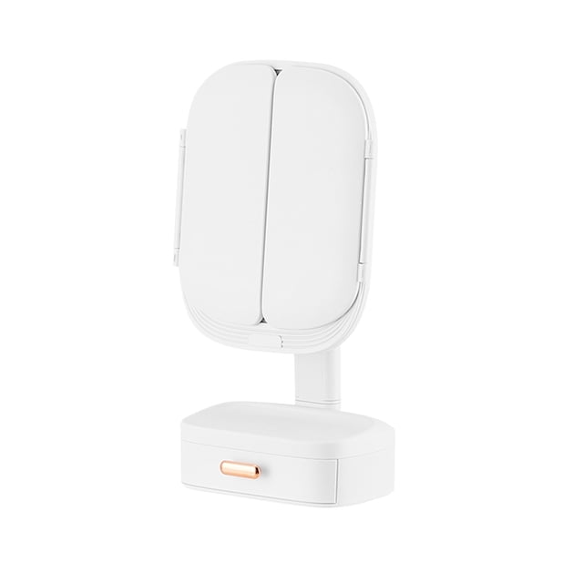 Led Lights for Bedroom Desktop Mirror Dressing Table Mirror Led Makeup Mirror with Lights Desktop Rotatable Multifunctional Bedroom Beauty Mirror Mirror with Lights