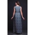 thumbnail image 3 of Bimba Shibori Ladies Round Neck Sleeveless Long Tank Casual Maxi PrintDress-Small, 3 of 6