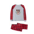 thumbnail image 4 of MASRIN Matching Pjs For Family Christmas Pajamas for Family Pjs Matching Set Family Christmas Pajamas Soft Xmas Pajamas Matching Sets Top Pants Christmas Hat Pjs, 4 of 6