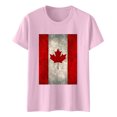 thumbnail image 5 of Pisexur Blouses pour Femmes Habillées Décontractées T-Shirt à Manches Courtes Col Rond Imprimé Jour de l'Indépendance pour Femmes, Hauts d'Été pour Femmes Multicolore, S, 5 of 5