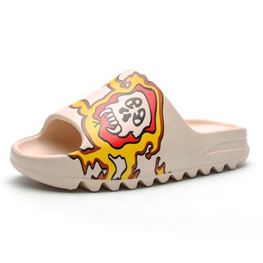 TENGTA Sandales à Enfiler pour Hommes Respirantes et Fraîches pour la Plage Sandales de Plage Bouche de Poisson Pantoufles pour Hommes Été Légères Chaussures en Os