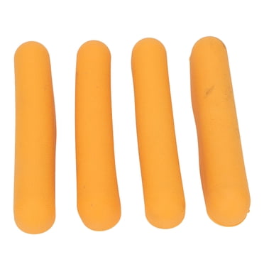 Coussinets d'Aisselle pour Béquille, Coussin d'Aisselle en TPR Doux Qui Empêche le Glissement, Élastique pour la Plupart des Béquilles Gris, Orange