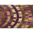 thumbnail image 1 of Ahgly Company Machine Washable Indoor Rectangle Transitional Bronze Brown Area Rugs, 4' x 6', 1 of 7