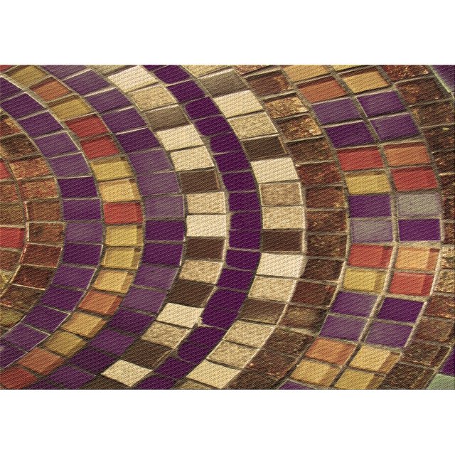 Ahgly Company Machine Washable Indoor Rectangle Transitional Bronze Brown Area Rugs, 4' x 6'