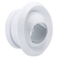 thumbnail image 1 of Unique Bargains 8 Inch Round Air Vent, Adjustable Ball Jet Nozzle Diffuser Ceiling Diffuser Vent Cover ABS Soffit Vent, 1 of 6