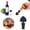 C, variante sur EGNMCR Bouchon de Vin Réutilisable Bouchon de Bouteille de Bière Scelle-Bouteille en Verre de Bière Bouchons Boisson Bière Champagne Rangement de Vin Garder la Fraîcheur Outils pour Bouteilles de Vin une Bouteille