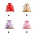 thumbnail image 3 of stanreset Brocade Jewelry Bag Drawstring Chinese Style Embroidery Dustproof Wedding Gift Organizer Party Favors Bags Pack Red, 3 of 6