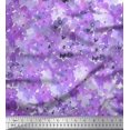 thumbnail image 1 of Soimoi Modal Satin Fabric Flower Watercolor Print Sewing Fabric Yard 42 Inch Wide, 1 of 3