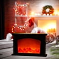 thumbnail image 1 of pitrice Portable LED Fireplace Lantern Flamless Log Fire Effect Home Lawn Porch Hallway LED Fireplace Lamp for Home Garden House, 1 of 9