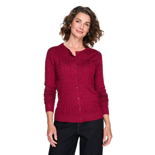 Iyla Women's Cable Knit Cardigan