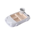 thumbnail image 1 of Vaidha Fiber Car Food Tray Division Cute Split Design Set Bowl Tableware, 1 of 1