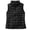 Black, variant on WRKEKC Puffer Vest Women Short Zipper Sleeveless Warm Down Vest Jacket Sleeveless Cotton Coat with Pockets for Fall Winter Layering