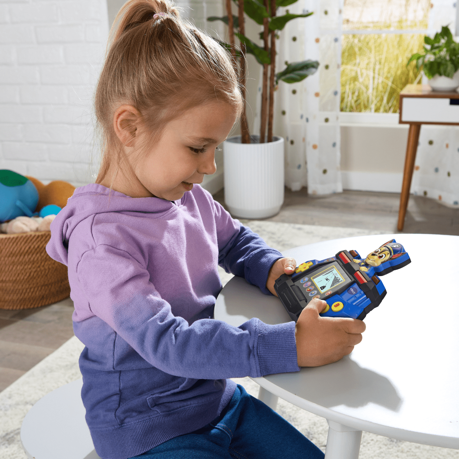 VTech La Pat' Patrouille Super console éducative de Chase Jeu vidéo portablepour les enfants - Exclusivité Walmart - Version Française, 3+ Ans