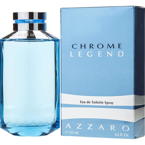 (pack 9) Chrome Legend Eau De Toilette Spray By Azzaro4.2 oz