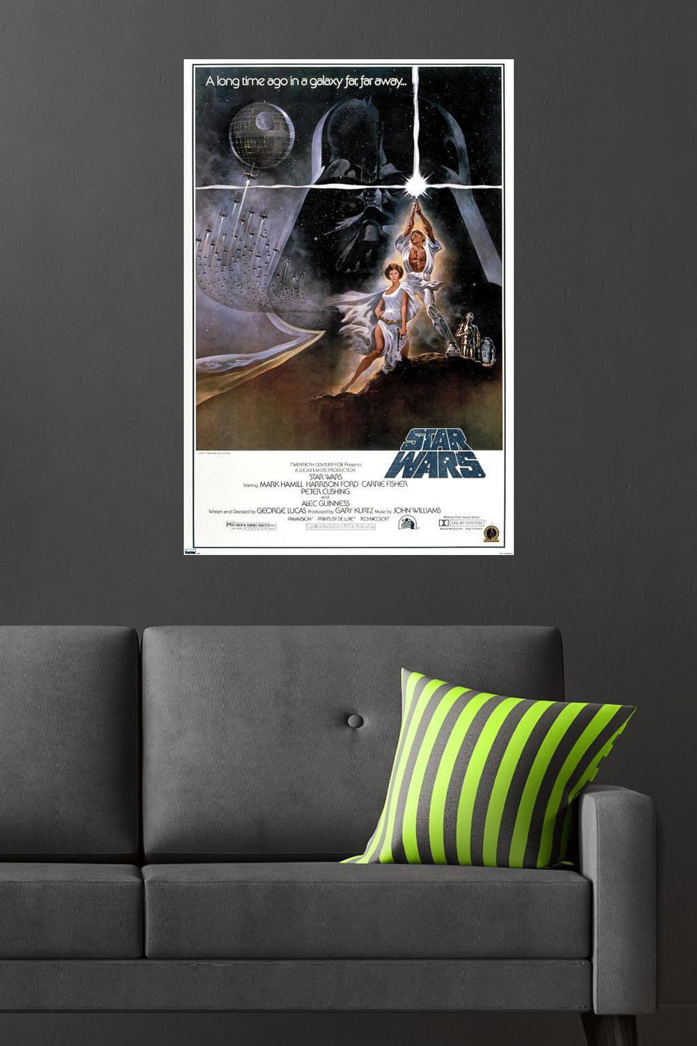 24X36 Star Wars: A New Hope - Original One Sheet Wall Poster, 24" x 36"