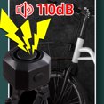 thumbnail image 2 of No-Wiring Motorcycle Anti-Theft Device 110dB Wireless Vibration Alarm Waterproof with Remote Controller 7-Level Sensitivity Adjustment for Motorcycle Bicycle E-Bike Scooter Cart Trailer, 2 of 7