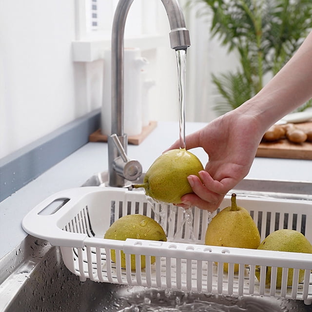 Vaidha Basket Kitchen Utensil Sink Colander Basket Multipurpose Strainer Basket For Kitchen Dish Cups