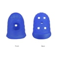 thumbnail image 2 of Eccomum 6pcs Guitar Silicone Finger Fingertip Protectors for Guitar Ukulele Beginners (Random Color Delivery), 2 of 5